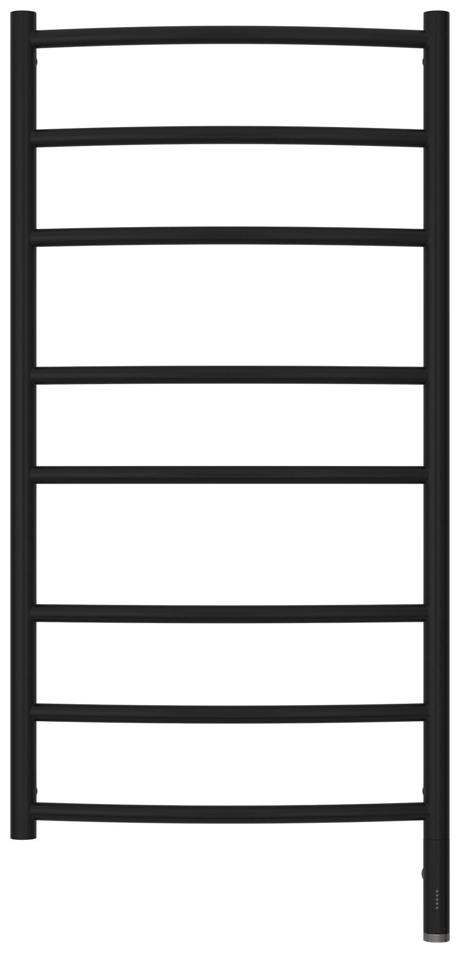 Полотенцесушители Полотенцесушитель электрический 1000х500 МЭМ правый (Матовый чёрный) 