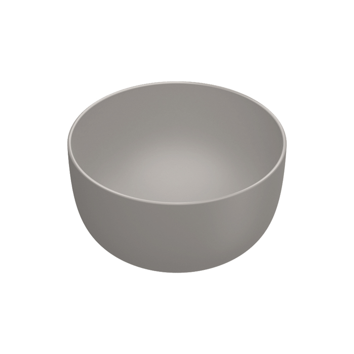 Раковины Раковина 42 h22 накладная, без отверстий под смеситель, покрытие Cataglaze+, цвет Tortora Satinato 