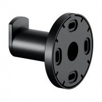 Аксессуары для ванной Крючок для полотенца (чёрный матовый) 