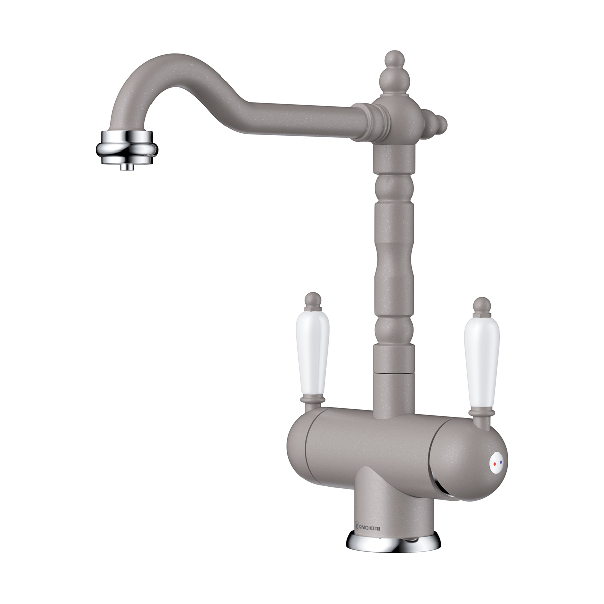 Смесители для кухни Смеситель для кухни Amagasaki-GR латунь/leningrad grey 