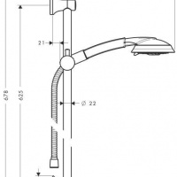 Душевая программа Душевой гарнитур 