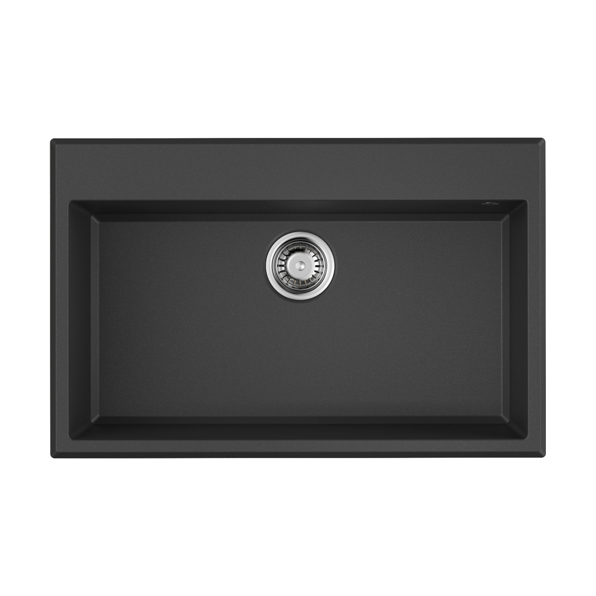 Кухонные мойки Кухонная мойка 790x510x200 Tedori 79-BL Tetogranit/черный 