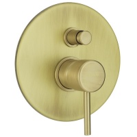 Смесители Смеситель для ванны - комплект с внутренним механизмом, бронза матовая 