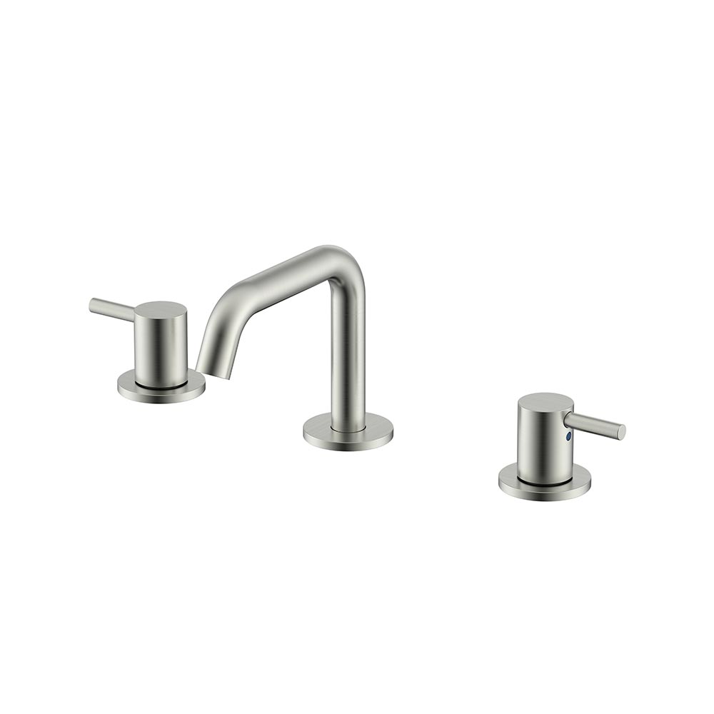 Смеситель для раковины с донным клапаном BRUSH NICKEL