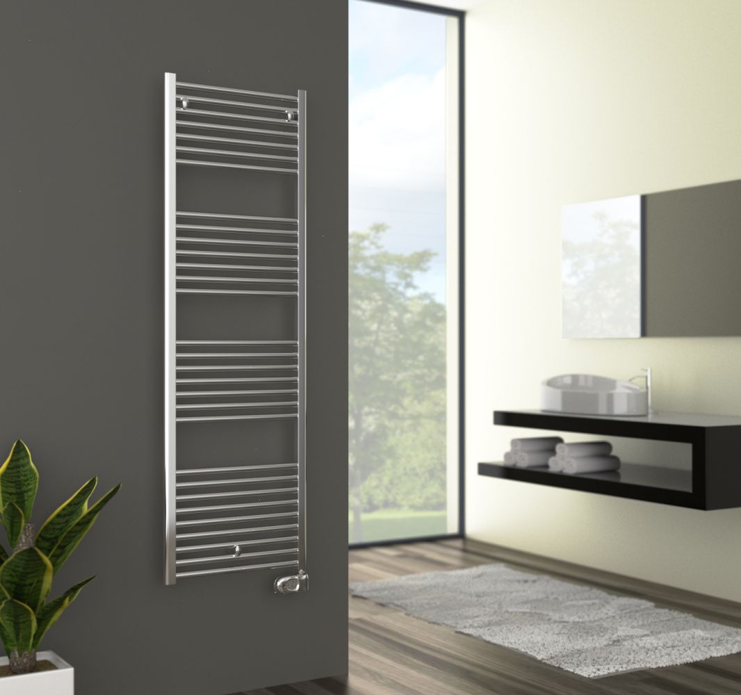 Полотенцесушитель электрический 1160/500 см, цвет хром