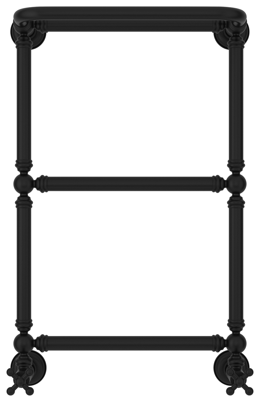 Полотенцесушители 1386 Полотенцесушитель 660х400 (Матовый чёрный) 