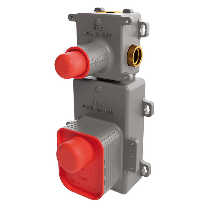 Смесители Внутренняя часть встраиваемого термостатического смесителя для душа, 1 источник 