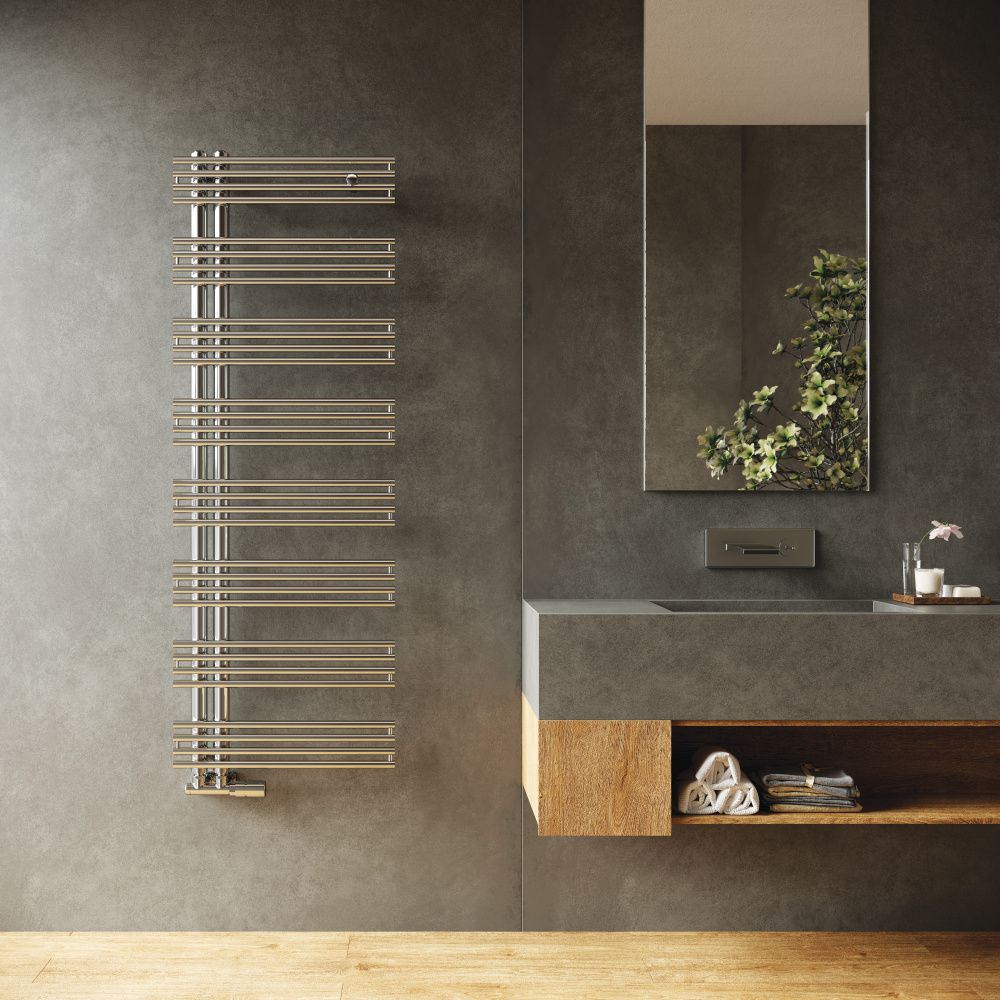 Полотенцесушители Полотенцесушитель водяной 1406/500, цвет хром 