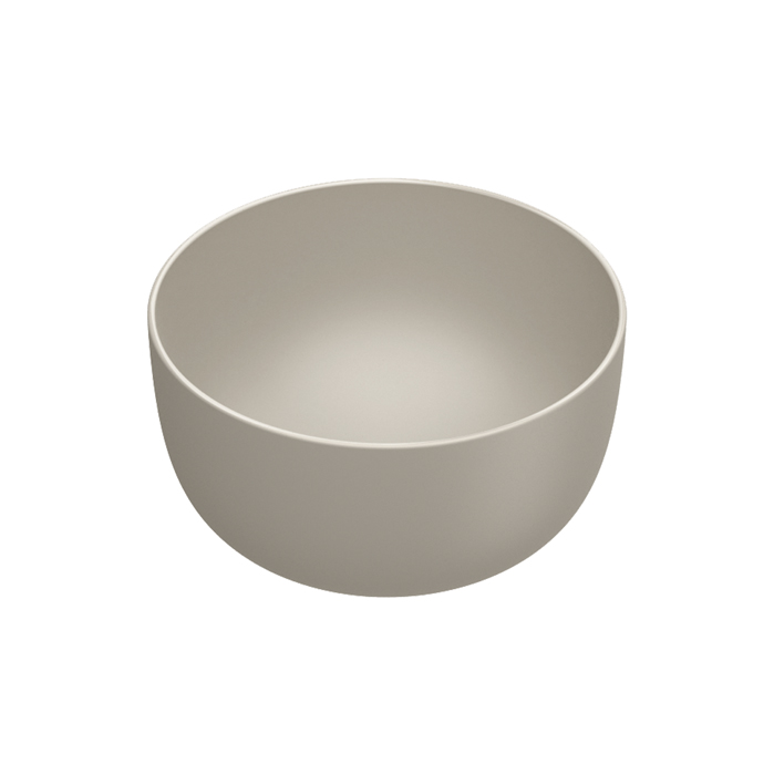 Раковины Раковина 42 h22 накладная, без отверстий под смеситель, покрытие Cataglaze+, цвет Sabbia Satinato 