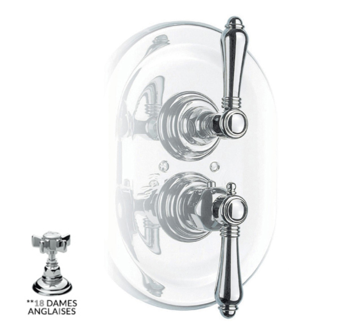 Смесители Внешняя часть термостата на 3/4 DAMES ANGLAISES 