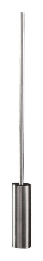 Ёршик Giotto, настенный, h-500 мм, сталь, цвет Black Diamond сатинированный