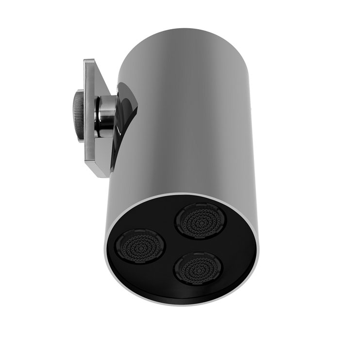 Душевая программа Верхний душ 8 см, настенный, цвет хром 