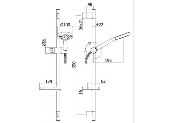 Душевая программа Душевой гарнитур 