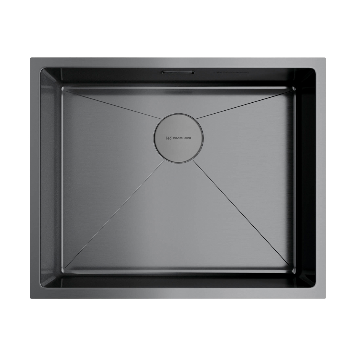 Кухонные мойки Кухонная мойка 540x440x200 Taki 54-U/IF-GM нержавеющая сталь/вороненая сталь 