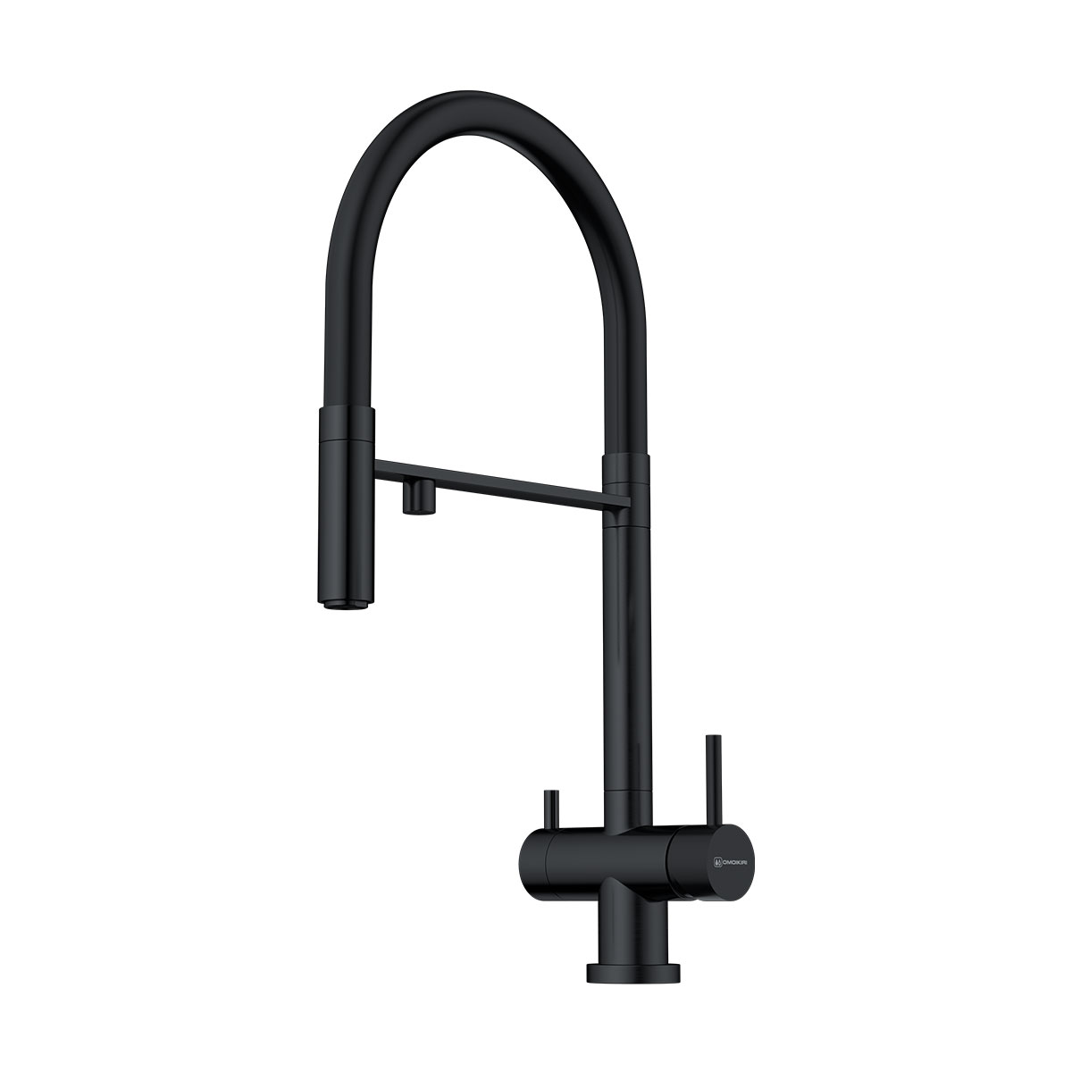 Смесители для кухни Смеситель для кухни Kanto-GB латунь/графит 