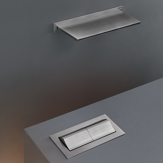 Комплектующие Излив со струей водопад. Длина 100 мм 