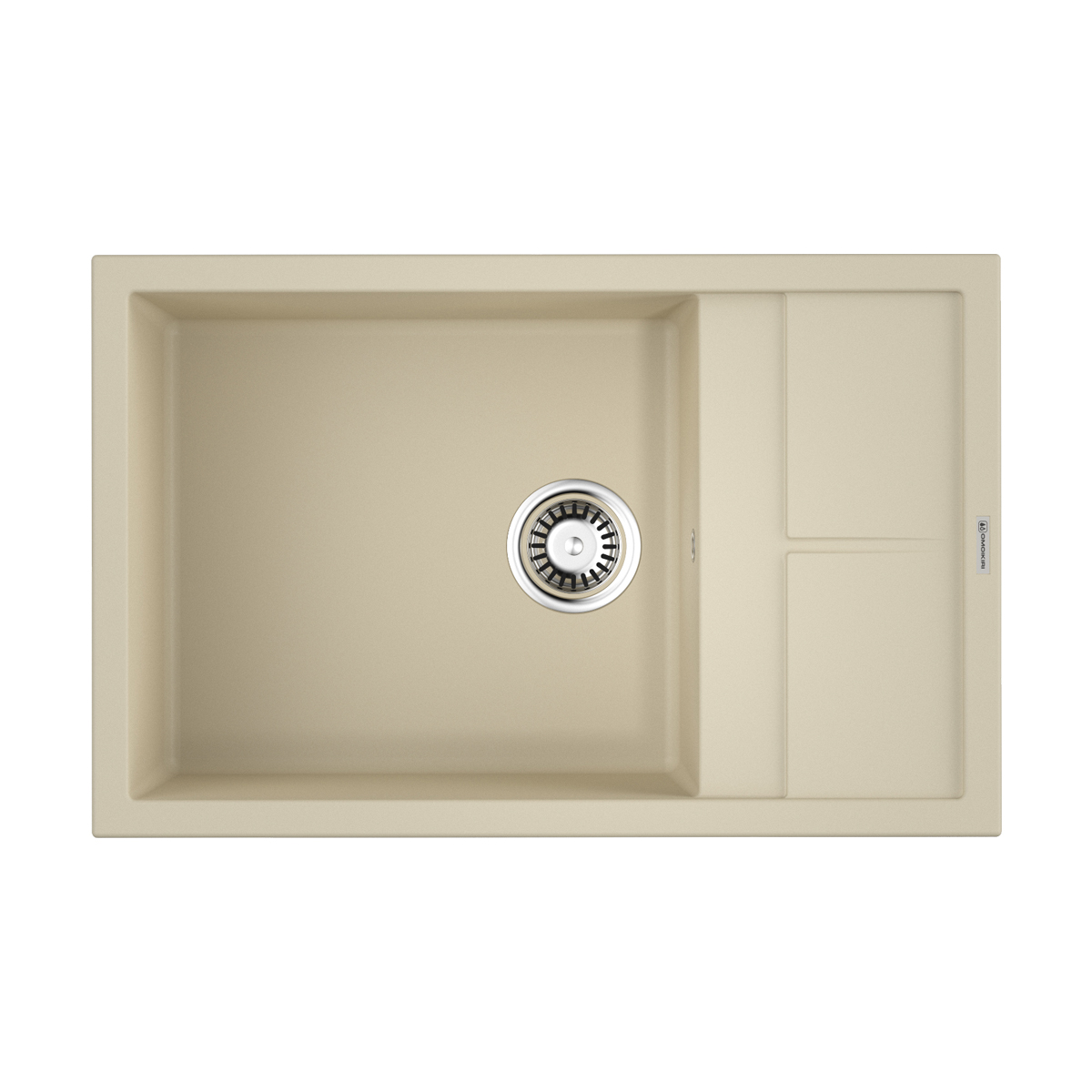 Кухонные мойки Кухонная мойка 780x500x200 Sumi 78-LB-BE Tetogranit/ваниль 