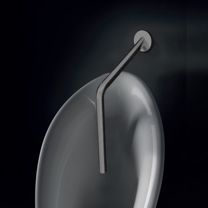 Излив настенный для писсуара Groove, нерж сталь сатинированная