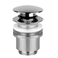 Комплектующие Gessi  Автоматический донный клапан &ldquo;Stop&Go&rdquo; для раковины c переливом, цвет: хром 