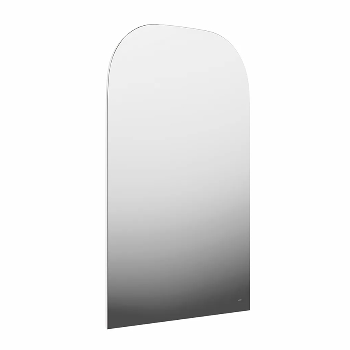 Мебель для ванной Зеркало R 720х1155 мм, сенсор со сменой цвета подсветки и антизапотевание, белое 