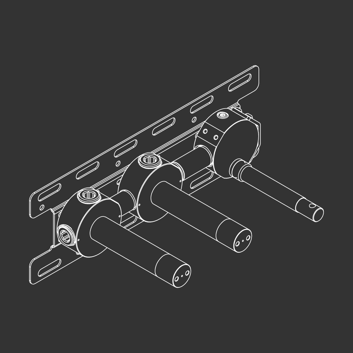 Смесители скрытая часть для встраиваемого смесителя 