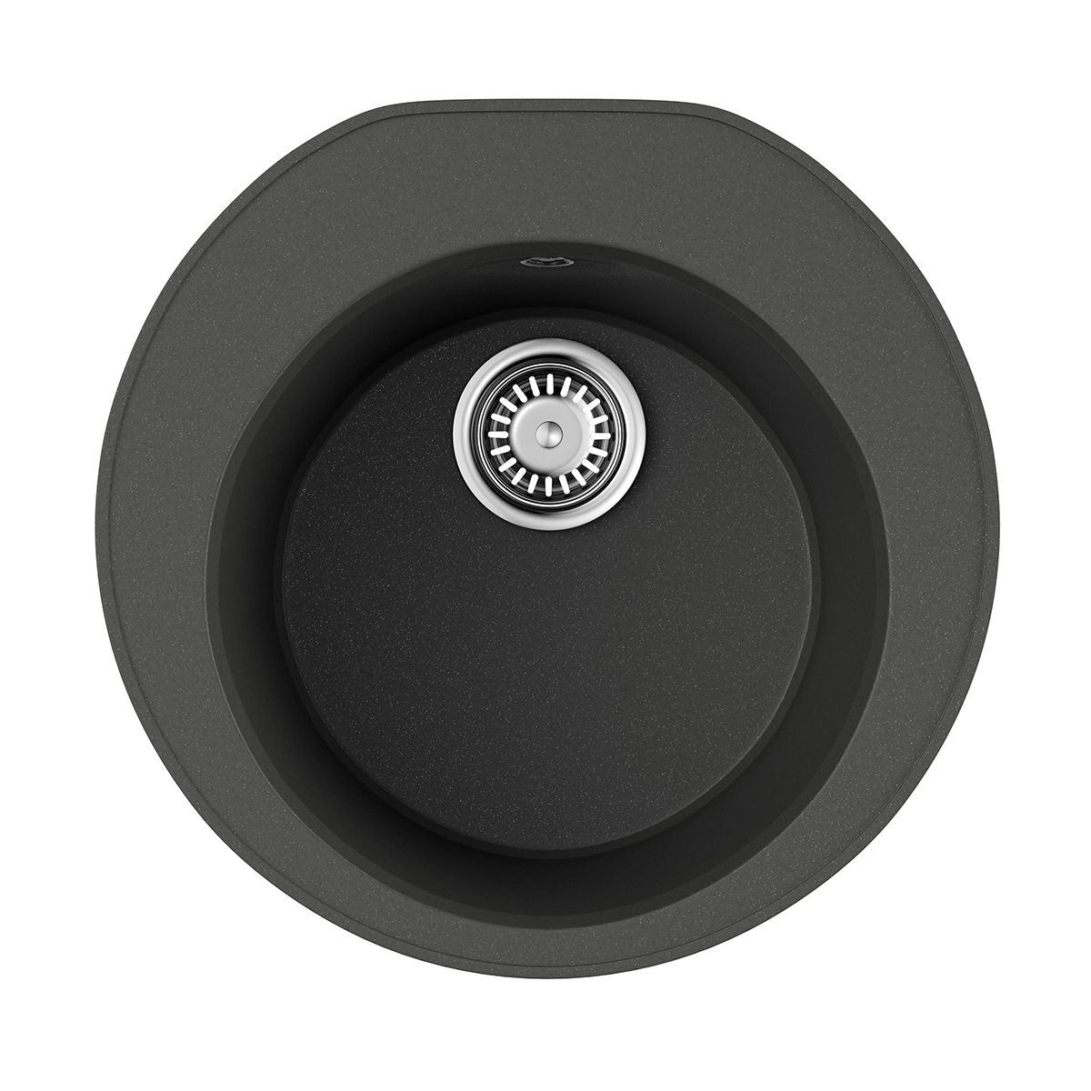 Кухонные мойки Кухонная мойка 505x490x210 Miya 50-R-PL Tetogranit/платина 