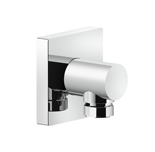 Комплектующие Шланговое подключение хром 