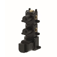 Смесители Встраиваемая часть термостатического смесителя с переключением на три положения 