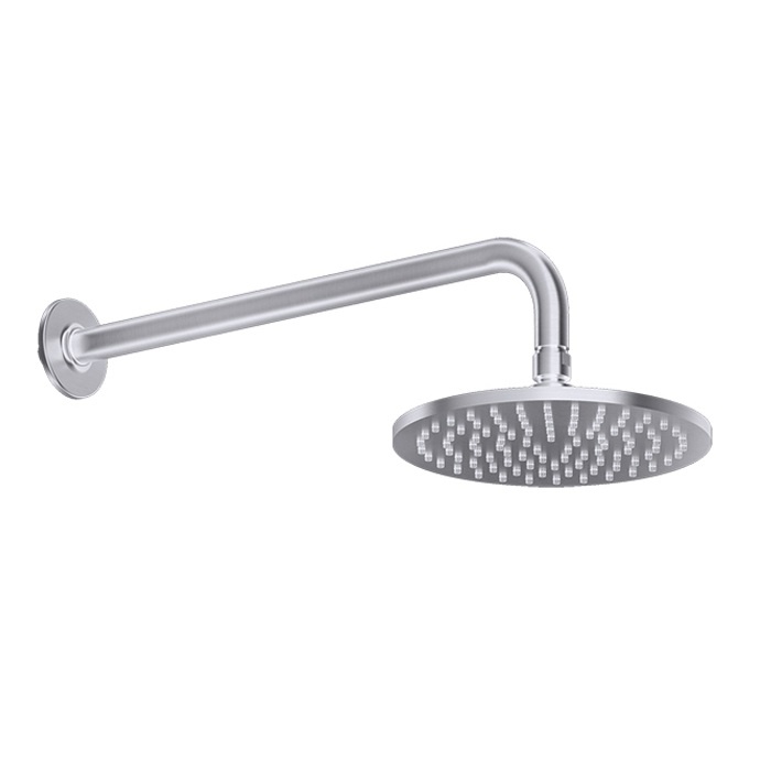 Душевая программа Верхний душ 200x200, цвет никель шлифованный 