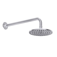 Душевая программа Верхний душ 200x200, цвет никель шлифованный 