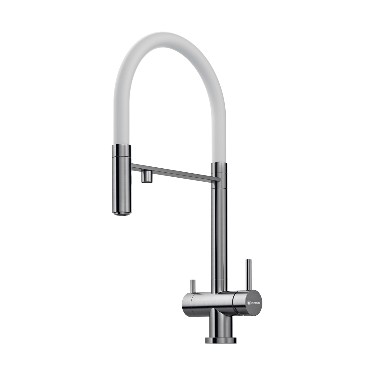 Смесители для кухни Смеситель для кухни Kanto-BN латунь/нержавеющая сталь 