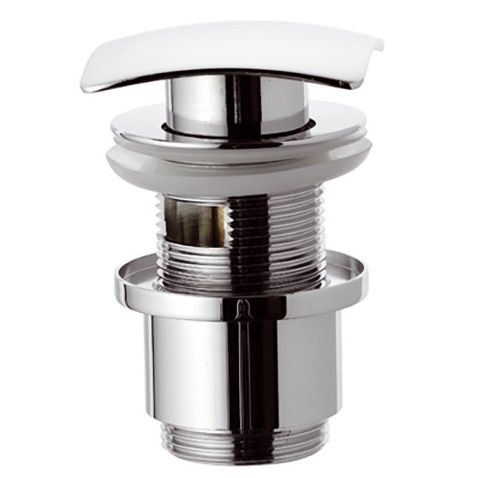 Комплектующие Выпуск для раковины с переливом, хром 