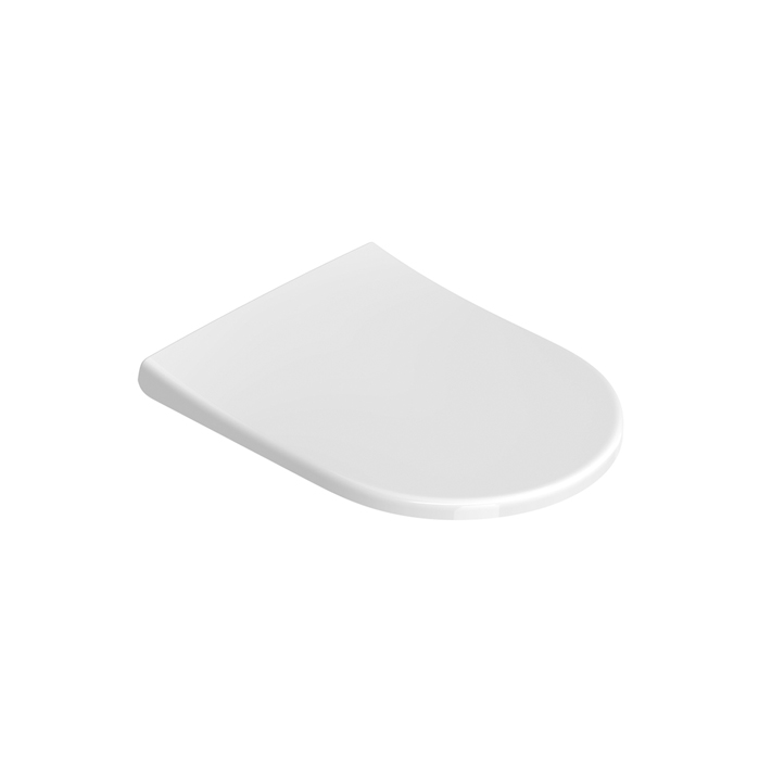 Сиденье BASIC с микролифтом, цвет белый глянцевый