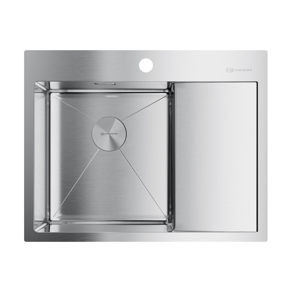 Кухонные мойки Кухонная мойка 650x510x200 Akisame 65-L-IN нержавеющая сталь/нержавеющая сталь 