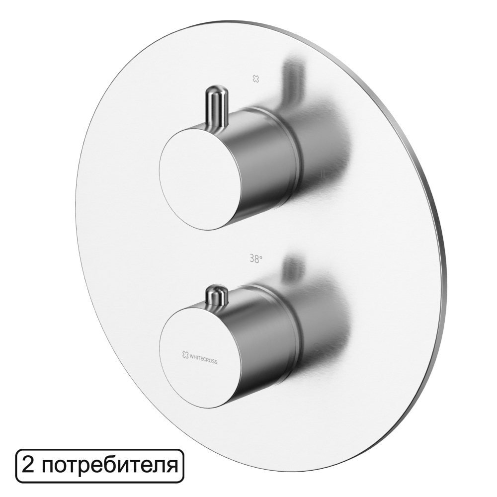 Смесители Смеситель термостатический для душа скрытого монтажа Y1236NIB (брашированный никель) 