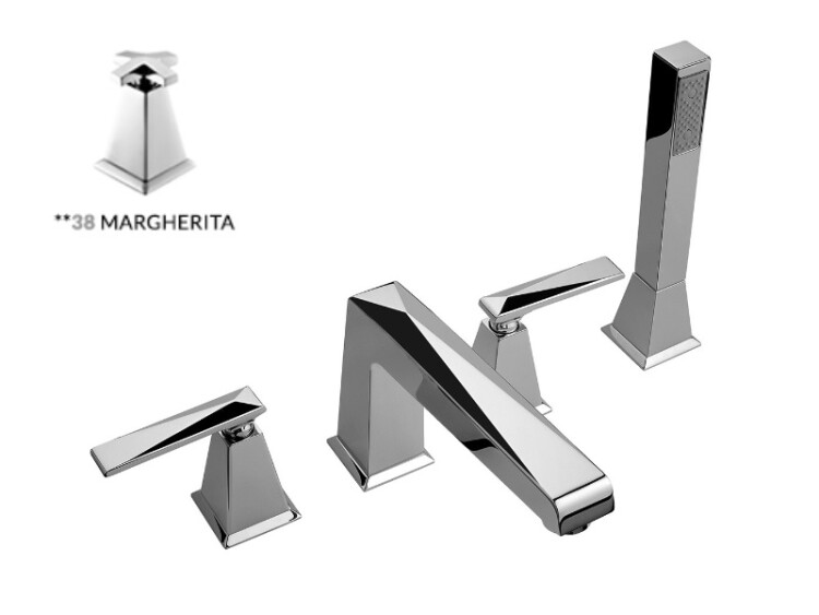 Смесители Смеситель для ванны и душа, цвет медь (Copper Plated) 