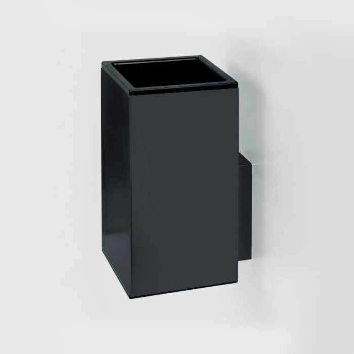 Стакан подвесной, цвет графит матовый