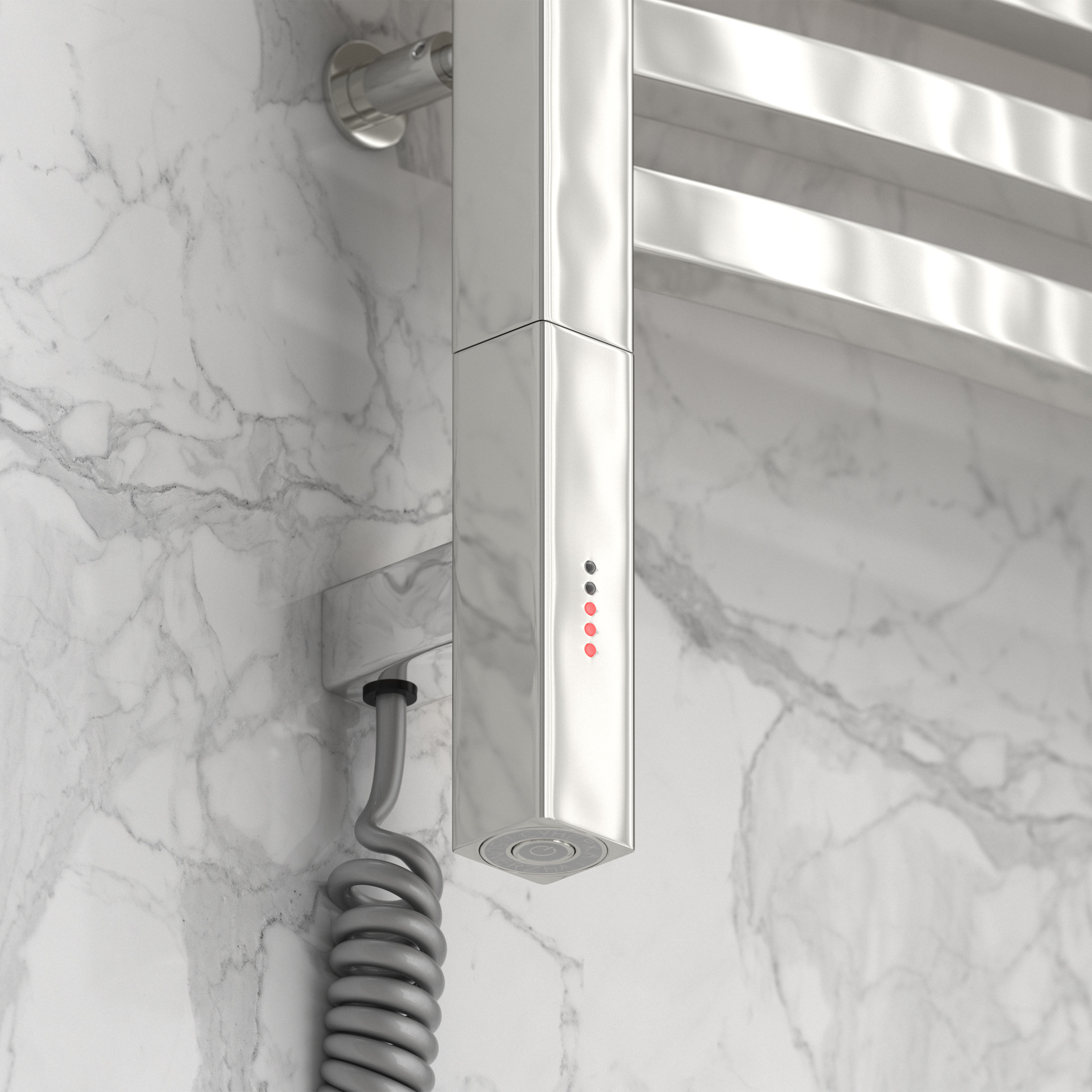 Полотенцесушители Полотенцесушитель электрический 1000х500 МЭМ левый (Без покрытия) 