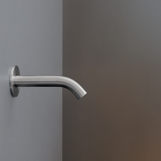 Комплектующие Настенный излив. Длина 110 мм 