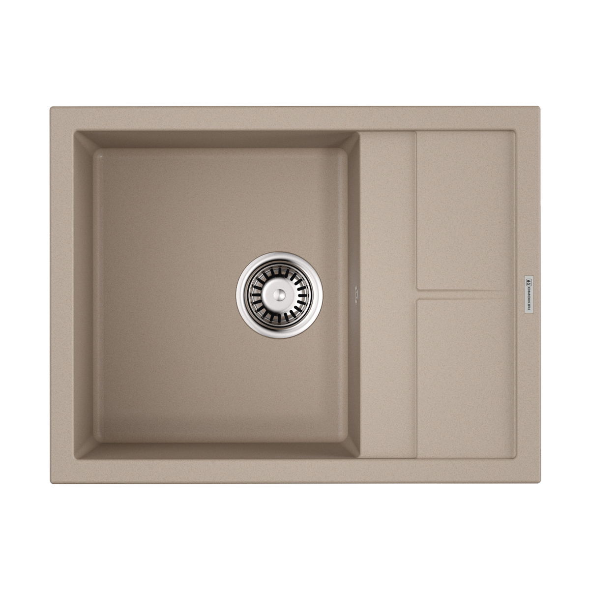 Кухонные мойки Кухонная мойка 650x500x200 Sumi 65-SA Tetogranit/бежевый 