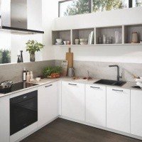 Раковины K500 31648AP0 Мойка для кухни 555*460 мм (чёрный гранит) 