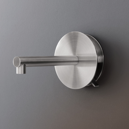 Смесители Настенный двухрычажный смеситель с краном. Длина 190 мм 