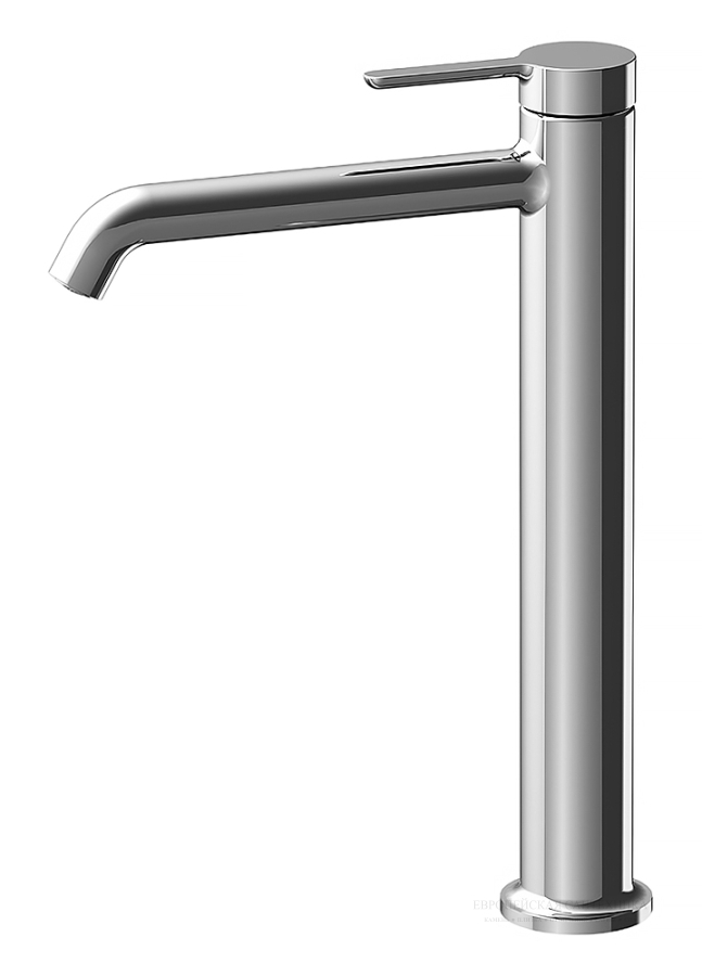 Смесители Cмеситель для раковины Fima Snap, высокий H 28,9 см, донный клапан click-clack, цвет хром 
