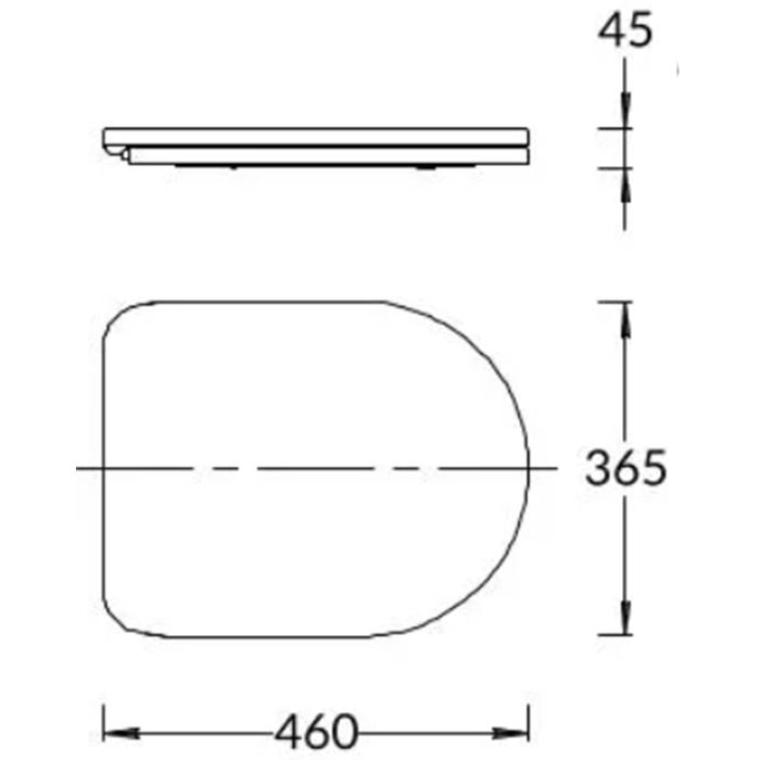 Сиденья для унитазов Сиденье для напольного унитаза быстросъемное с softclose, белое глянцевое 