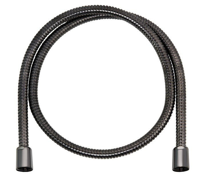 Комплектующие Шланг для душа 125 см (хром черный шлифованный) 