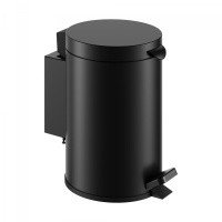 Аксессуары для ванной Ведро для мусора 3 L (чёрный матовый) 