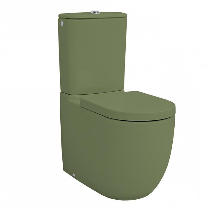 Бачок для напольного унитаза 32х50 см, цвет salvia