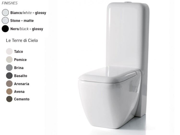 Сливной бачок, цвет Черный глянцевый