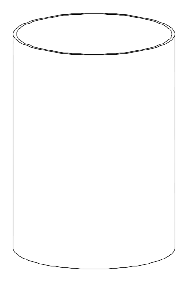 Стакан для зубных щёток Stem, настольный, сталь, цвет сатинированная сталь