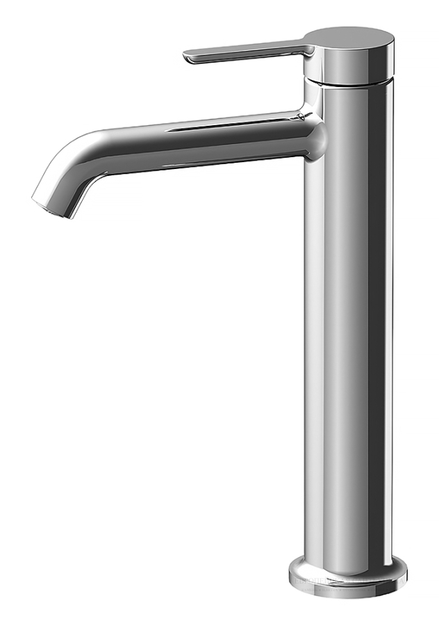 Смесители Cмеситель для раковины Fima Snap, высокий H 23,5 см, донный клапан click-clack, цвет хром 